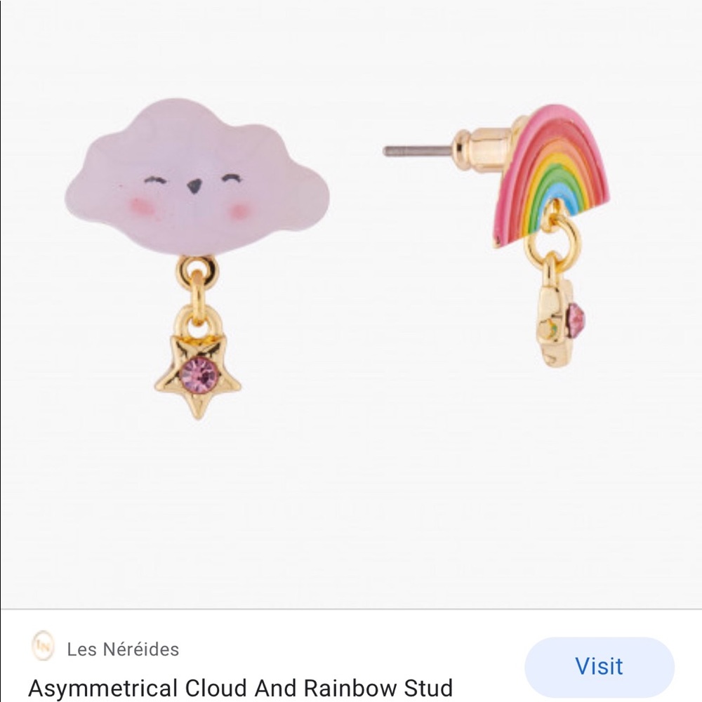 ISO (not for sale) Les Nereides rainbow earrings